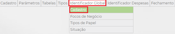 Figura 4 – Configuração do IDG.