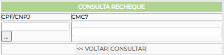 Figura 4 - Consulta CMC7