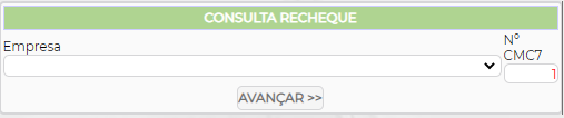 Figura 3 - Parâmetros de Pesquisa